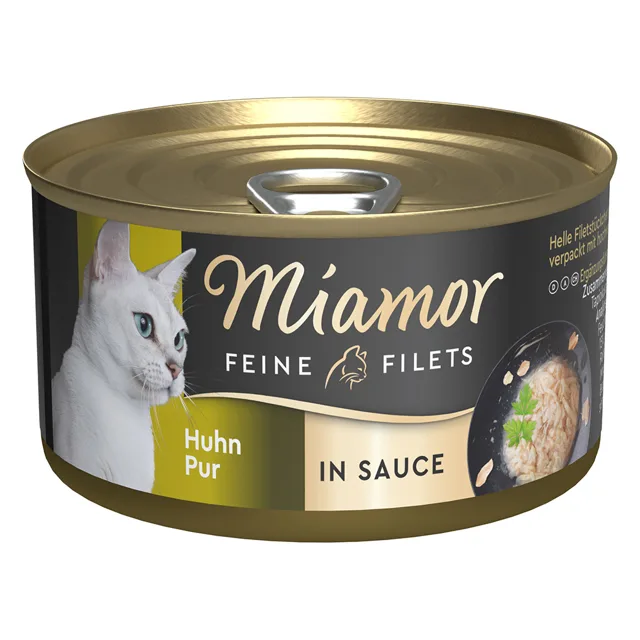 Miamor Feine Filets v omáčce 24 x 85 g - Čisté kuře