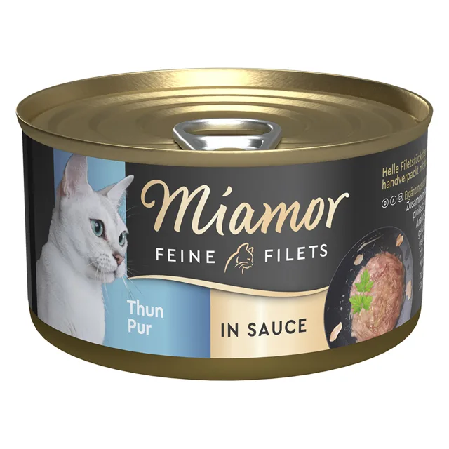 Miamor Feine Filets v omáčce 24 x 85 g - Čistý tuňák