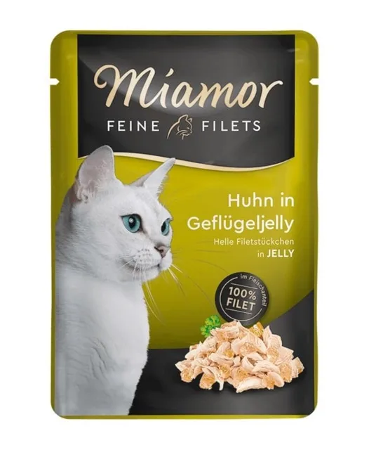 MIAMOR Feline Filets Kuře a drůbež v želé 100 g