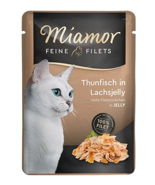 MIAMOR Feline Filets tuňák v želé 24x100 g