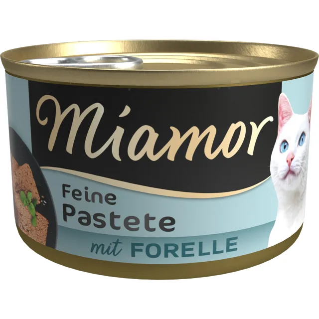 Miamor Pastete 24 x 85 g - pstruh