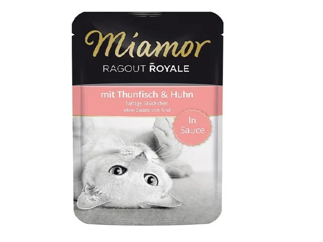 MIAMOR Ragout Royal  tuňák a kuře v omáčce 100 g