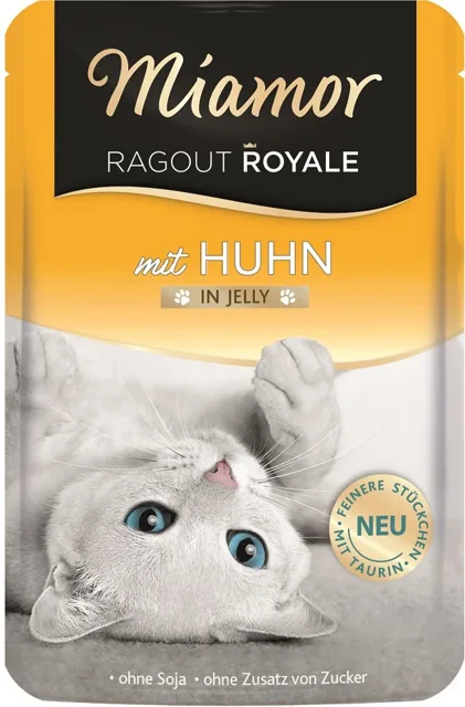 MIAMOR Ragout Royale in Jelly Chicken želé kuřecí sáček pro kočky 100 g