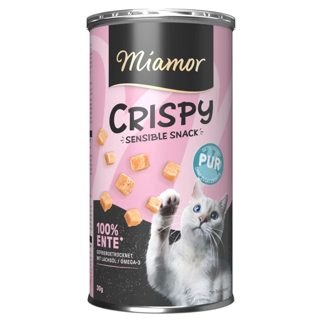 Miamor Sensible Snack 30 g - Kachna Pur 6 x 30 g