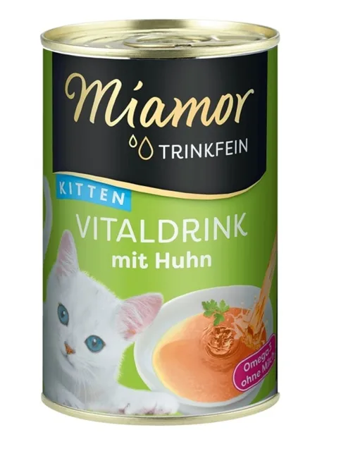 MIAMOR Trinkfein Soup s kuřetem pro koťata 135 g
