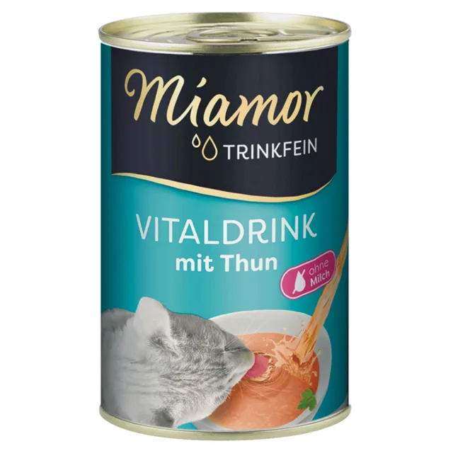 MIAMOR Vital drink tuňákový nápoj pro kočky 135 ml