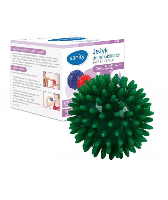 Míček akupres.pr.70mm - zelený