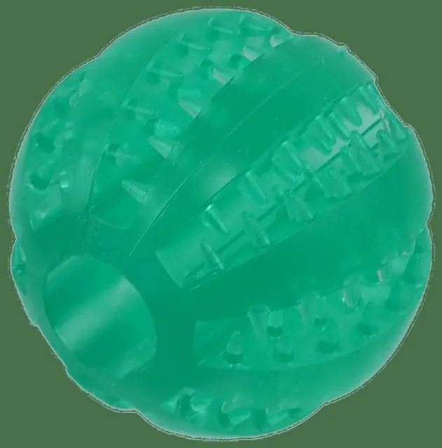 Míček Dog Fantasy Dental Mint zelený 5cm