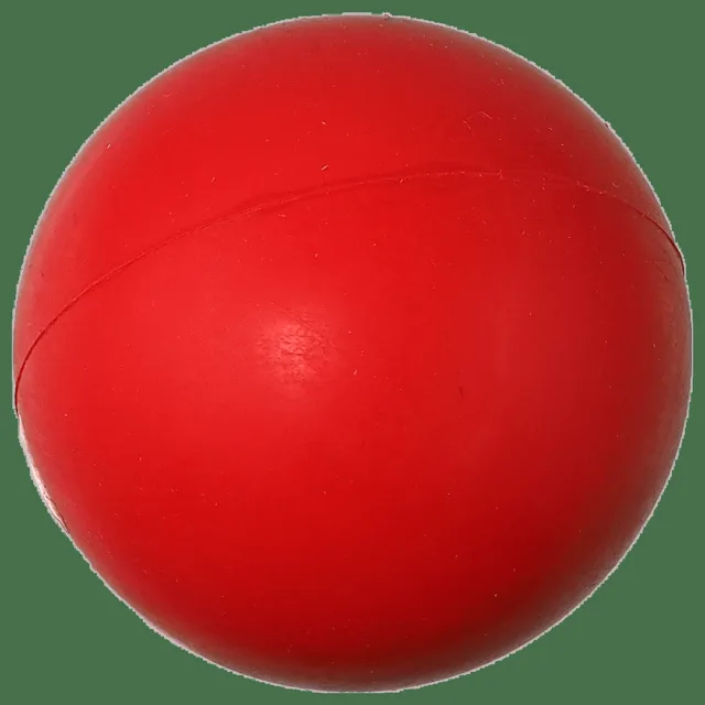 Míček Dog Fantasy tvrdý červený 7cm