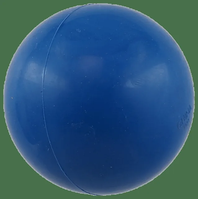 Míček Dog Fantasy tvrdý modrý 6cm