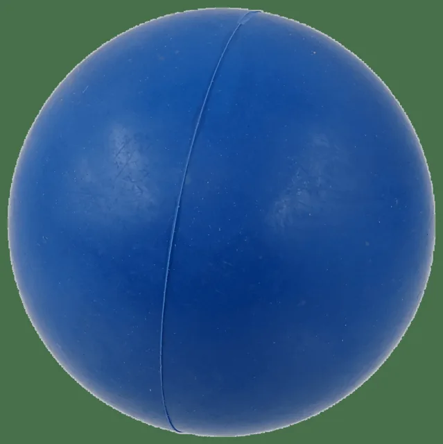 Míček Dog Fantasy tvrdý modrý 7cm