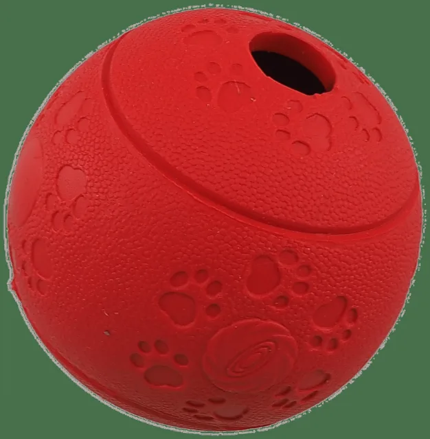 Míček na pamlsky Dog Fantasy červený 8cm