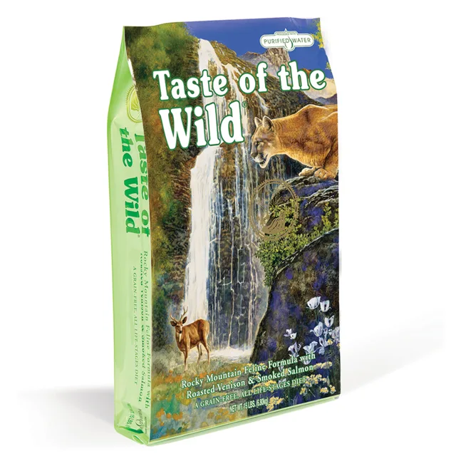 Míchané balení Taste of the Wild 2 druhy - 2 kg Rocky Mountain  + 2 kg Canyon River