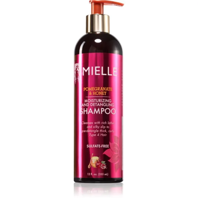 Mielle Pomegranate & Honey Shampoo hydratační šampon pro vlnité a kudrnaté vlasy 355 ml