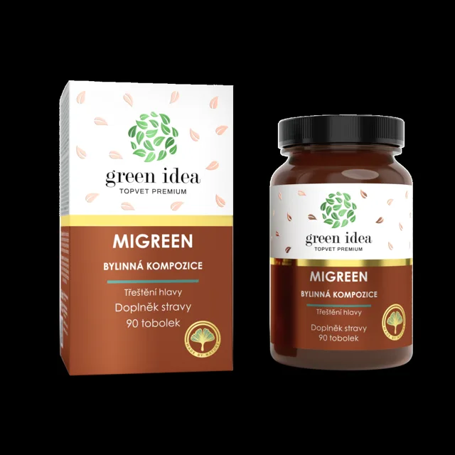 Migreen - 90 kapslí - Green idea