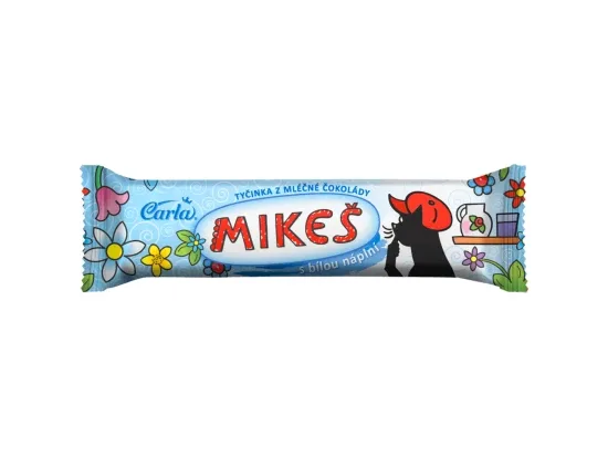 Mikeš mléčná tyčinka s bílou náplní 35 g