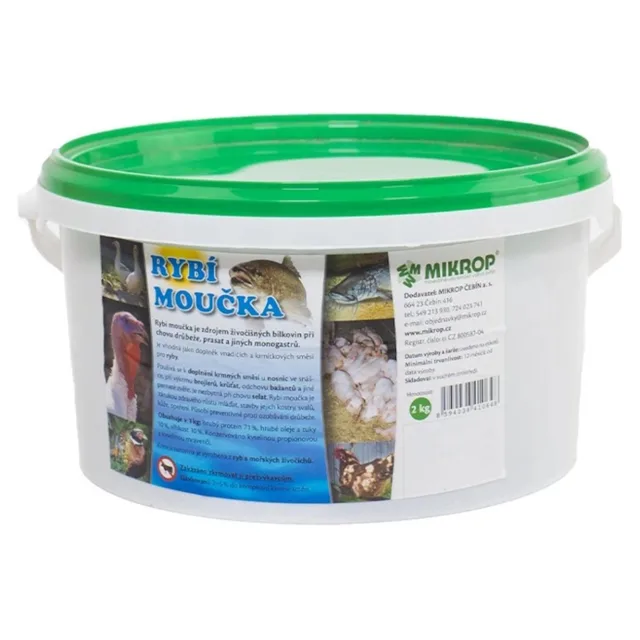 MIKROP Rybí moučka prášek 2 kg