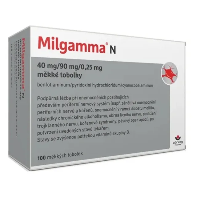 MILGAMMA N 100 měkkých tobolek
