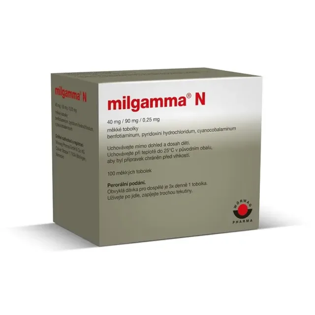 milgamma N 40/90/0,25 mg cps.mol.100
