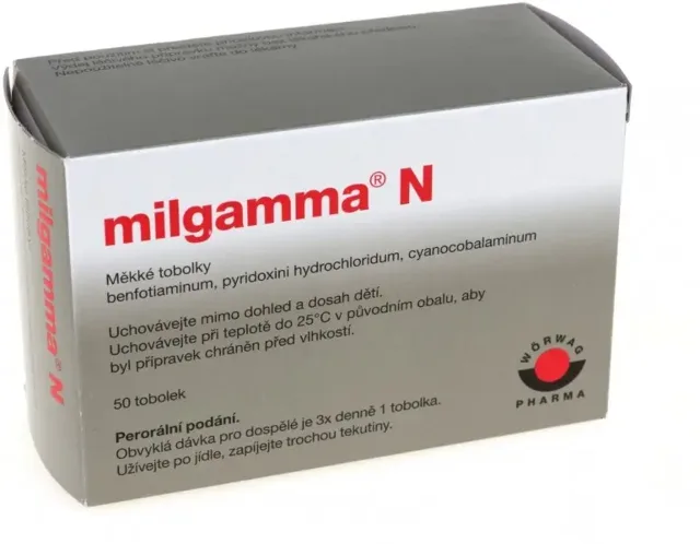 milgamma N 40/90/0,25 mg cps.mol.50