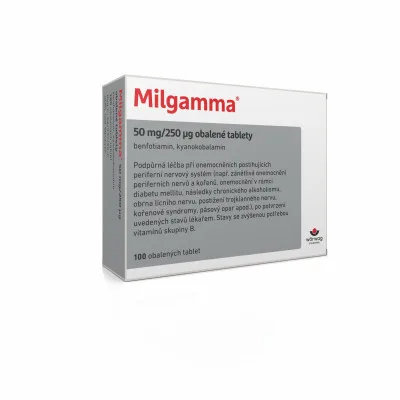 MILGAMMA POR 50MG/250MCG TBL OBD 100