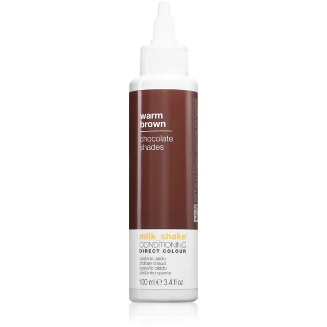 milk_shake® Direct Colour tónovací kondicionér pro intenzivní hydrataci Warm Brown 100 ml
