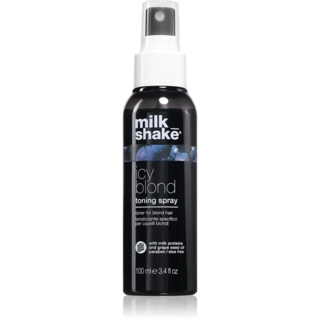 milk_shake® Icy Blond Toning Spray sprej neutralizující žluté tóny 100 ml