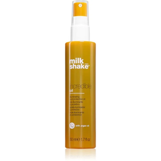 milk_shake® Incredible Oil regenerační a ochranný olej pro poškozené vlasy a roztřepené konečky s arganovým olejem 50 ml
