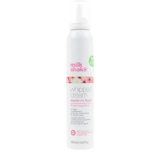Milk Shake Ochranná bezoplachová pěna pro barvené vlasy Whipped Cream (Leave-In Foam) 200 ml