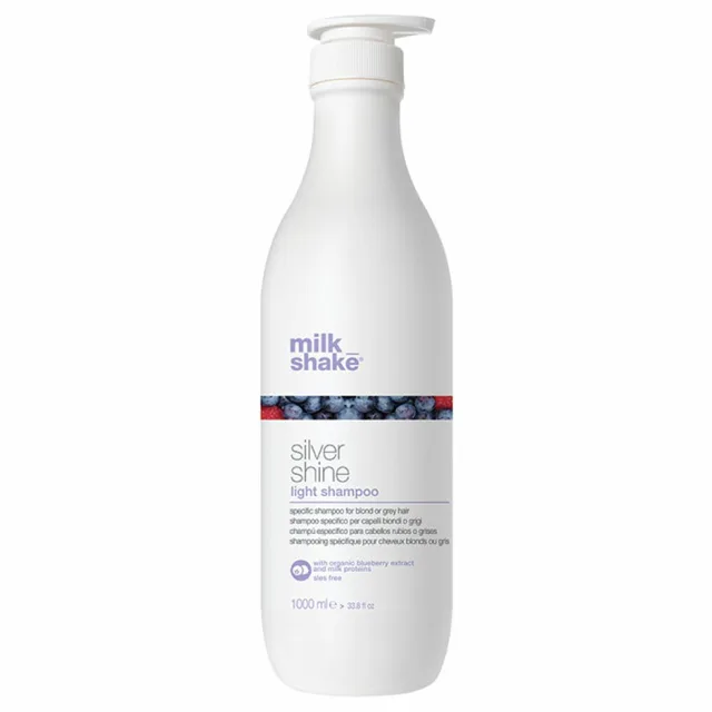 Milk Shake Šampon pro šedé vlasy Silver Shine (Light Shampoo) 1000 ml
