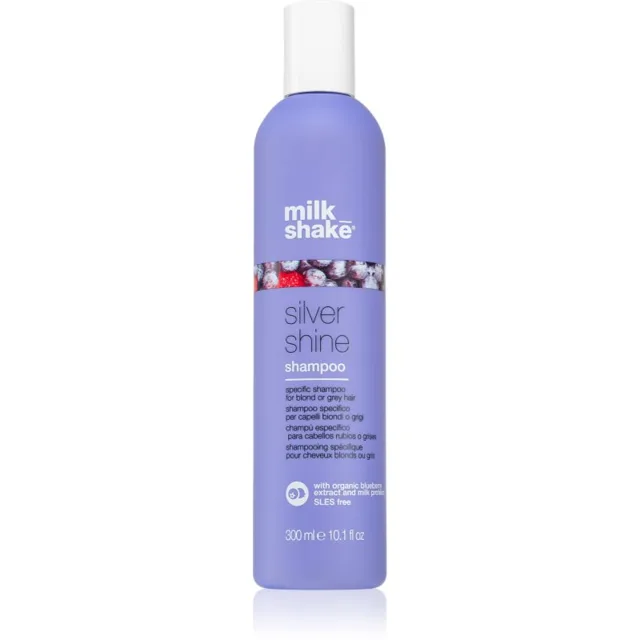 milk_shake® Silver Shine Shampoo šampon pro blond vlasy neutralizující žluté tóny 300 ml