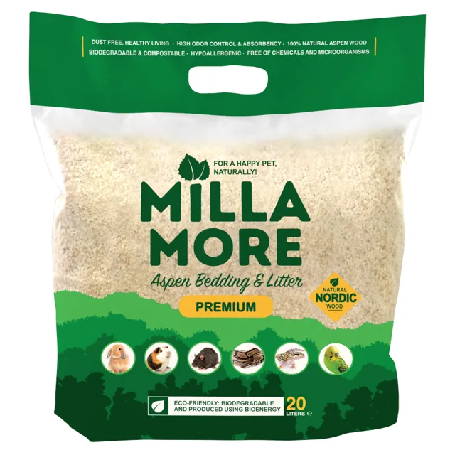 Millamore Premium přírodní podestýlka - 20 L
