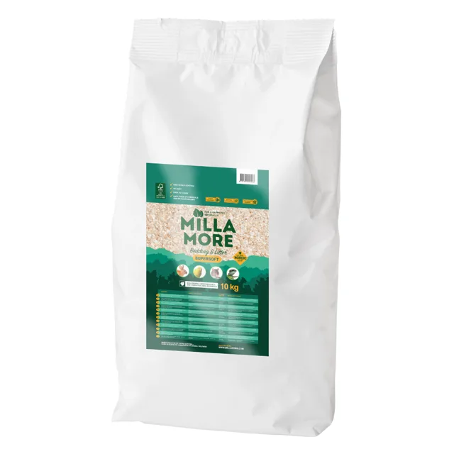Millamore Supersoft přírodní podestýlka - Výhodné balení: 2 x 50 litrů