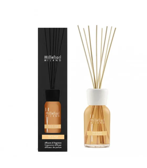 Millefiori Milano Aroma difuzér Natural Lime & Vetiver 250 ml
