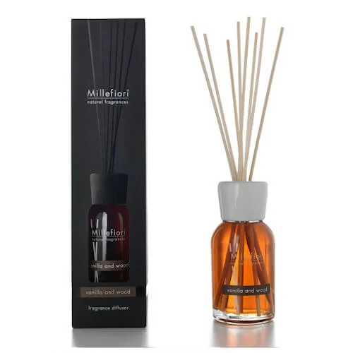 Millefiori Milano Aroma difuzér Natural Vanilla & Wood 100 ml