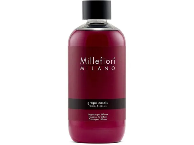 Millefiori Milano Náhradní náplň do aroma difuzéru Grape Cassis 250 ml