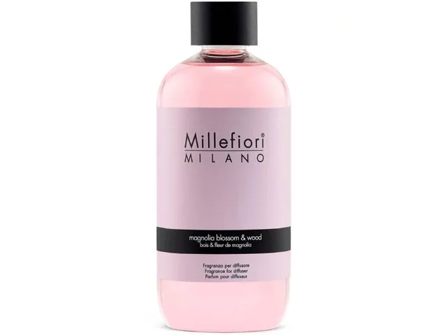 Millefiori Milano Náhradní náplň do aroma difuzéru Natural Magnolia Blossom & Wood 250 ml