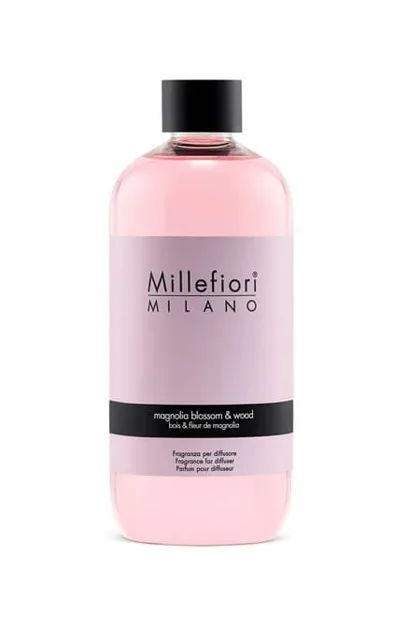 Millefiori Milano Náhradní náplň do aroma difuzéru Natural Magnolia Blossom & Wood 500 ml