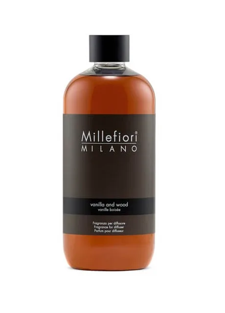 Millefiori Milano Náhradní náplň do aroma difuzéru Natural Vanilla & Wood 500 ml