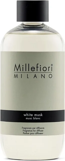 Millefiori Milano Náhradní náplň do aroma difuzéru Natural White Musk 250 ml