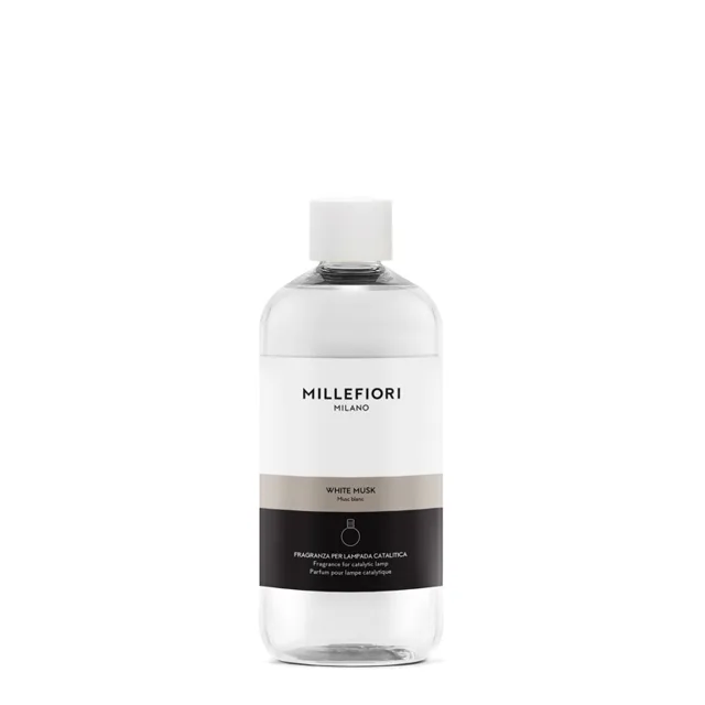 Millefiori Milano Náplň do katalytické lampy White Musk Lampe Recharge/Refill 500 ml