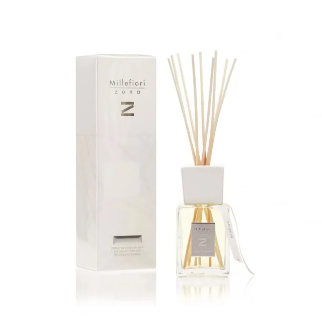 Millefiori Milano Skleněný difuzér Zona Legni & Spezie 500 ml