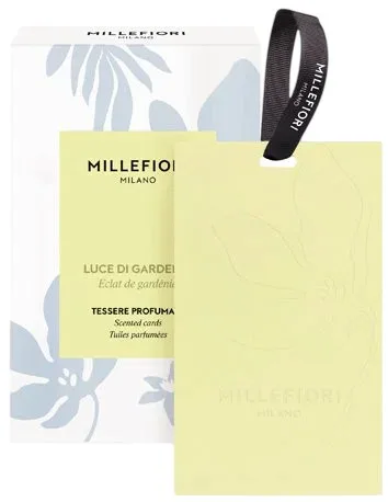 Millefiori Milano Vonná karta Luce Di Gardenia Scented Cards 3 ks