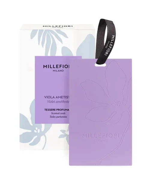 Millefiori Milano Vonná karta Viola Ametista Scented Cards 3 ks
