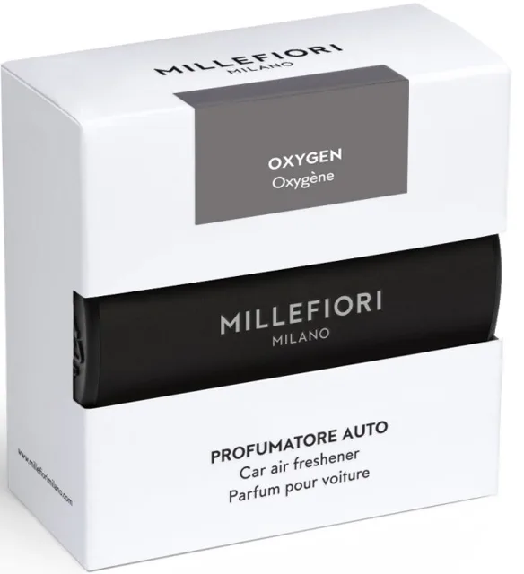 Millefiori Milano Vůně do auta Classic Oxygen - černá