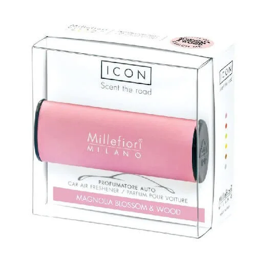 Millefiori Milano Vůně do auta Icon Classic Magnolia Blossom & Wood 47 g