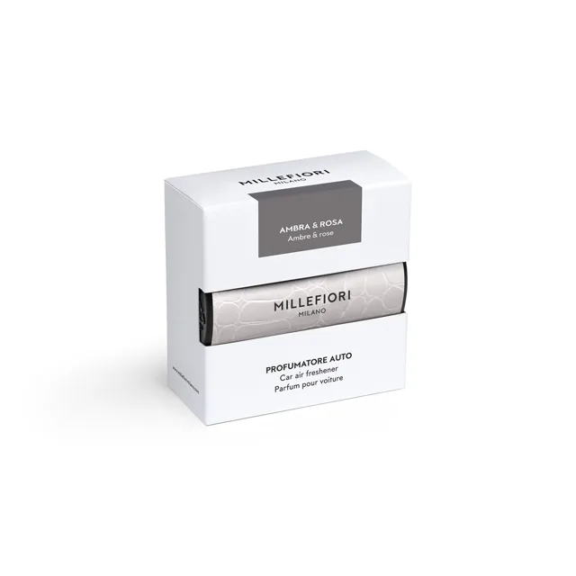 Millefiori Milano Vůně do auta Icon Urban Ambra & Rosa 47 g