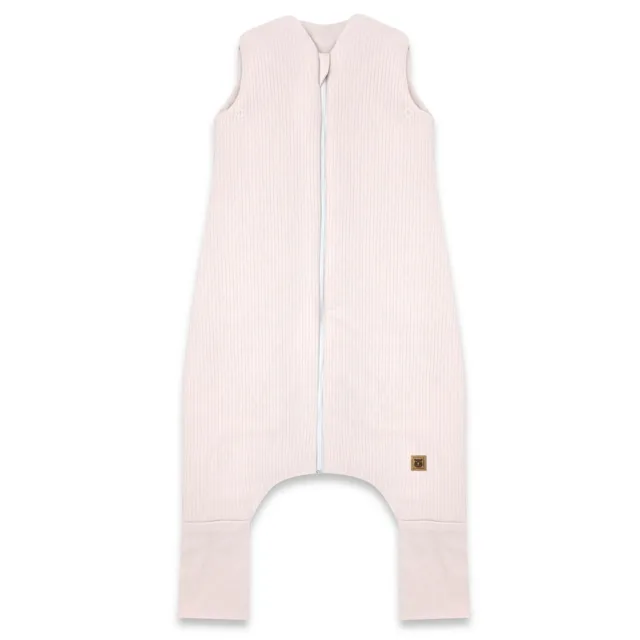 Miminu Spací vak se zahrnovacími nohavičkami, Soft Interlock, proužek, růžový, vel. S