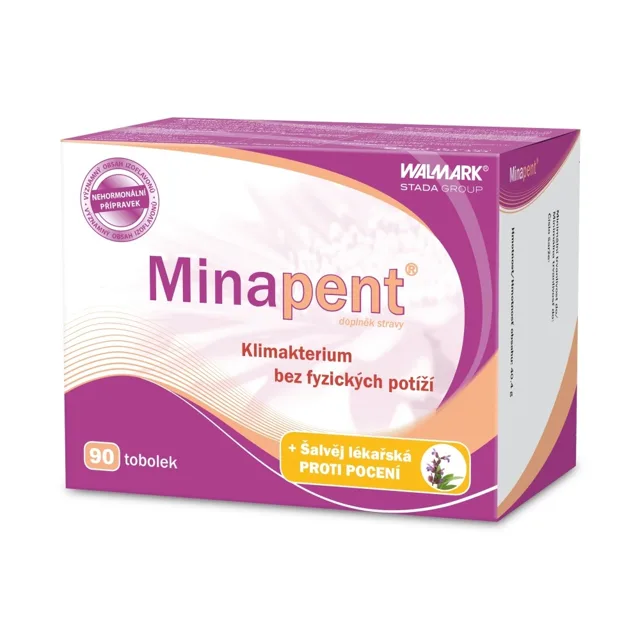 Minapent + šalvěj lékařská 90 tobolek