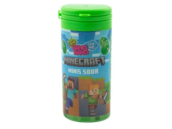 Minecraft Minis Sour Kyselé žvýkací bonbony 31 g